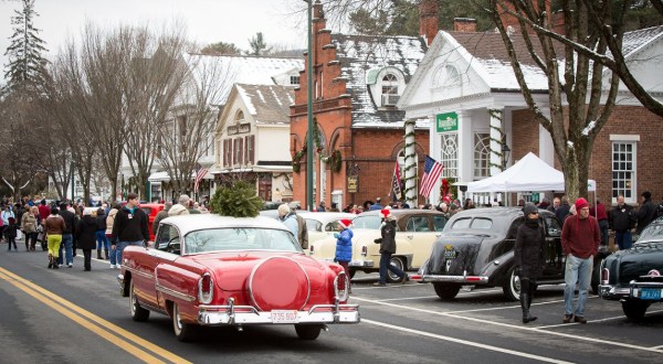 The Annual Event In Massachusetts That Is Based On A Norman Rockwell Painting