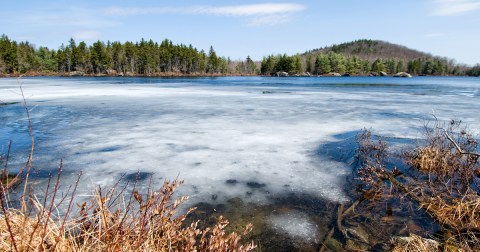 A Peaceful Escape Can Be Found Along Trout-N-Bacon Trail In New Hampshire