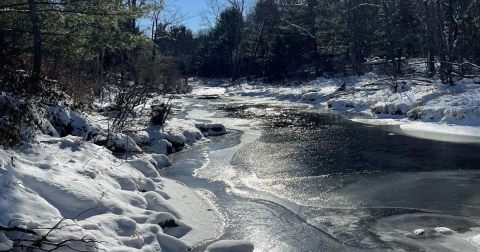 Hike Through Pennsylvania’s Wintery Landscape On The Pinchot Trail