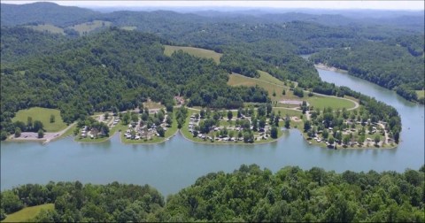 This Little-Known Lake Is Perfect For Easy Fishing, Camping, And Bird Watching In West Virginia