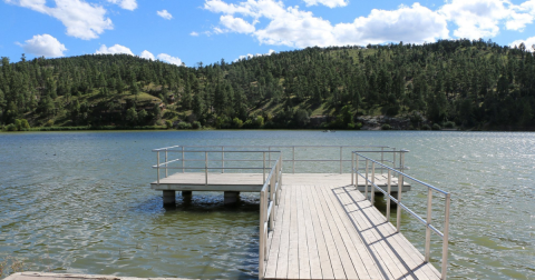 This Little-Known Lake Is Perfect For Easy Fishing, Boating, And Camping In New Mexico