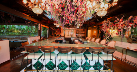Enjoy Brunch Or Dinner At Southern California's Dreamiest New Fusion Restaurant