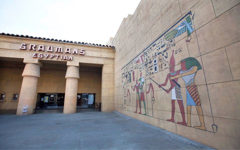 Hollywood's Historic Egyptian Theater Has Just Been Restored And Reopened By Netflix