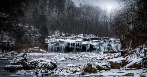 The Little-Known Natural Wonder In Indiana That Becomes Even More Enchanting In The Wintertime