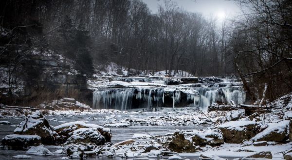 The Little-Known Natural Wonder In Indiana That Becomes Even More Enchanting In The Wintertime