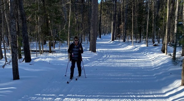 This Little-Known Trail Is Quite Possibly The Best Cross Country Ski Path In Michigan