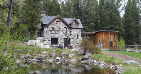 Get Away From It All At This Old-World Fairytale Cottage In Wyoming