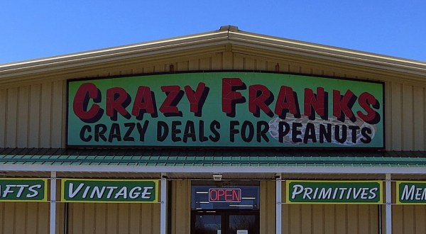 Shop Till You Drop At Crazy Frank’s, One Of The Largest Indoor Flea Markets In Wisconsin