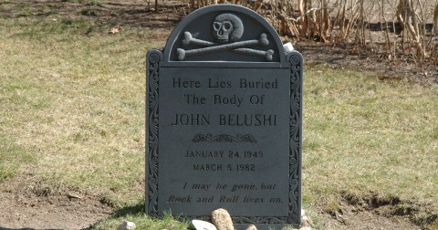 Most People Don't Know That John Belushi's Gravesite Is Found Right Here In Massachusetts