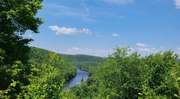 Enjoy A Scenic Stroll On A Little-Known Path That Meanders Through A Forest In Pennsylvania