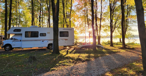 One Of The Best Campgrounds Near Cleveland Is Open For Adventure Year-Round