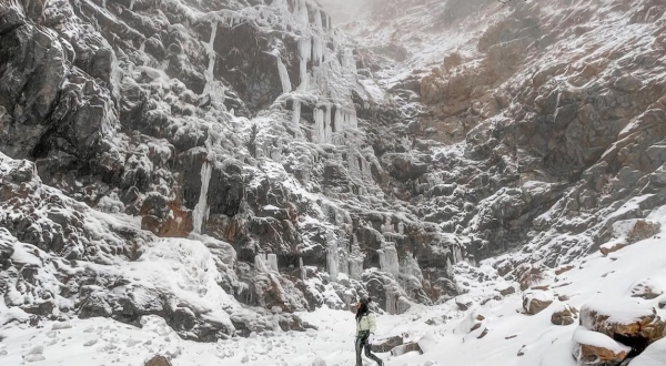 The Little-Known Natural Wonder In Utah That Becomes Even More Enchanting In The Wintertime