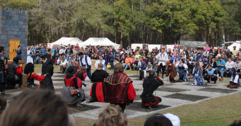 For Over 30 Years, This North Florida Town Has Turned Into A Medieval Village Every January