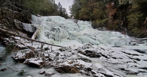The Little-Known Natural Wonder In Maine That Becomes Even More Enchanting In The Wintertime