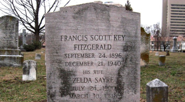 Most People Don’t Know That F. Scott Fitzgerald’s Gravesite Is Found Right Here In Maryland