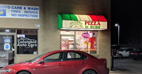 Don't Pass By This Unassuming Pizza Restaurant Housed In A Maryland Gas Station Without Stopping