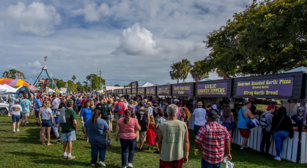 One Of The Smelliest Festivals Is Back With The 2024 South Florida Garlic Fest