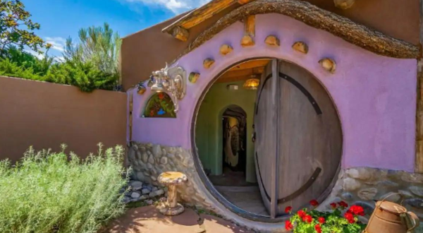 Enter A Fairytale World At This Hobbit Home On A Llama Sanctuary In New Mexico