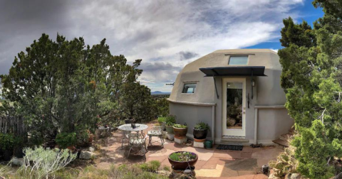 This New Mexico Geodesic Dome Is A Secluded Retreat That Will Take You A Million Miles Away From It All