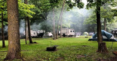 One Of The Best Campgrounds In Indiana Is Open For Adventure Year-Round