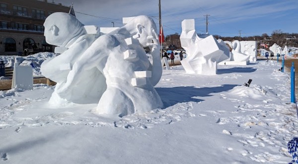 The World Snow Sculpting Championship Is Returning To This Minnesota Town In 2024