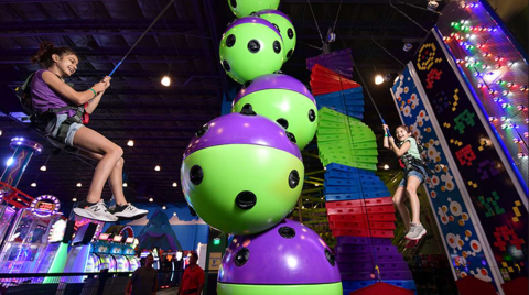 The 80,000-Square-Foot Indoor Playground In Texas That’s Fun For The Entire Family