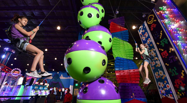 The 80,000-Square-Foot Indoor Playground In Texas That’s Fun For The Entire Family