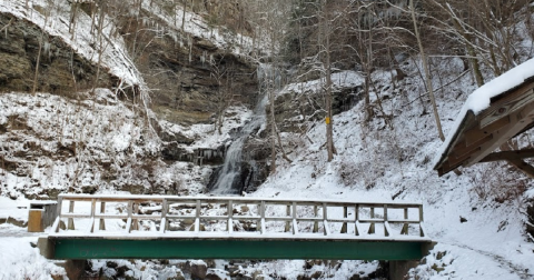 The Little-Known Natural Wonder In West Virginia That Becomes Even More Enchanting In The Wintertime