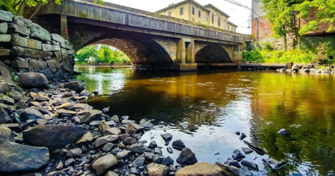 Crossing This 260-Year-Old Bridge In Massachusetts Is Like Walking Through History