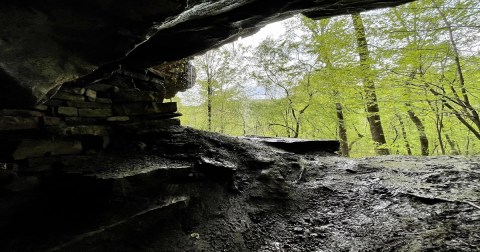 Explore A Hidden Cave, Waterfall, And Flowing Creek In One Day When You Visit This Rugged Mountain In Arkansas
