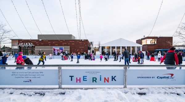 The Ice Skating Rink In Massachusetts Where You Can Skate And Then Shop
