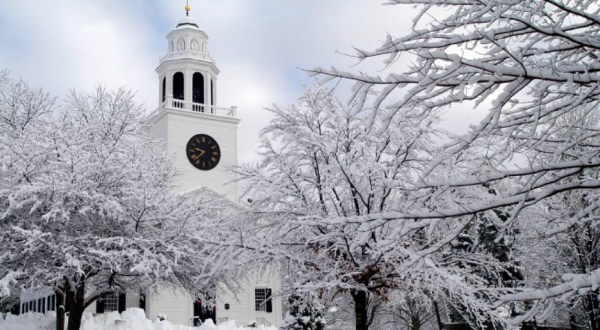 The Cozy Small Town In Massachusetts That Comes Alive Under A Blanket Of Snow