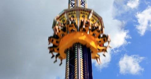 Most People Don't Know That The Free Fall Amusement Ride Was Invented Right Here In South Carolina