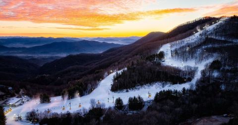 There's No Better Place For An Exhilarating Winter Adventure Than This Ski Area In North Carolina