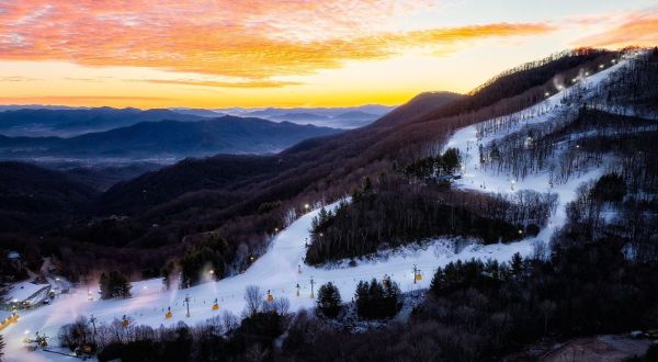 There’s No Better Place For An Exhilarating Winter Adventure Than This Ski Area In North Carolina