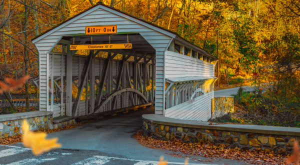 Crossing This 159-Year-Old Bridge In Pennsylvania Is Like Walking Through History