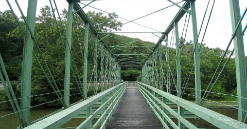 Crossing This 150-Year-Old Bridge In West Virginia Is Like Walking Through History