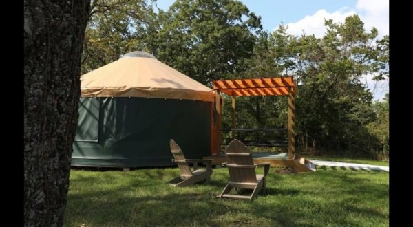 Go Glamping At This Magnificent Campground In Oklahoma With Yurts For An Unforgettable Adventure