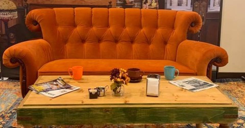 Most People Don’t Know There’s A World Famous Orange Couch In Wisconsin