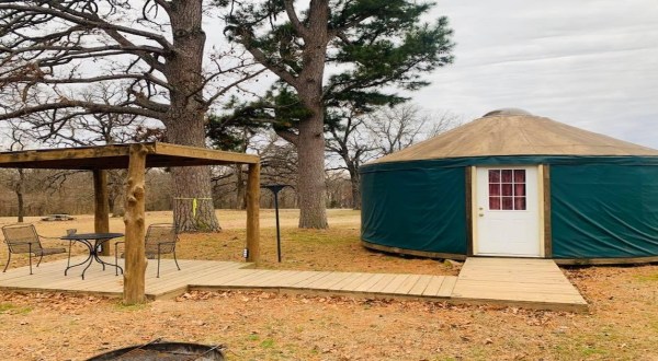 Go Glamping At This Magnificent Campground In Oklahoma With Yurts For An Unforgettable Adventure