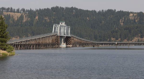 Crossing This 100-Year-Old Bridge In Idaho Is Like Walking Through History