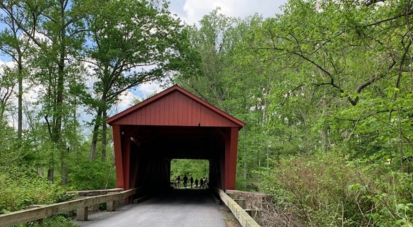 Crossing This 159-Year-Old Bridge In Maryland Is Like Walking Through History