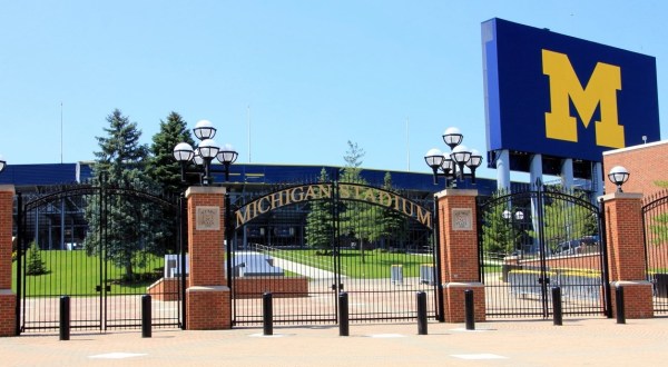 The Unique Story Behind America’s Largest Sports Stadium Located In A Michigan College Town