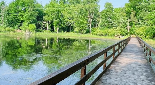 Enjoy A Secluded Stroll On A Little-Known Path Along This Iconic Michigan River
