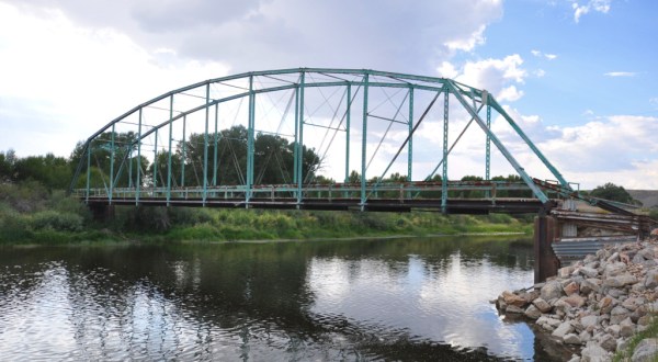 Crossing This 100-Year-Old Bridge In Wyoming Is Like Walking Through History