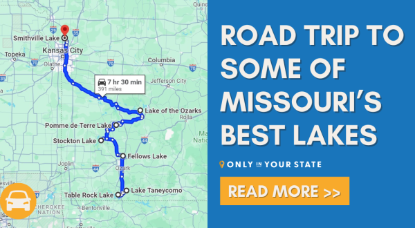 The Incredible Road Trip Through Missouri That Leads You To 7 Stunning Lakes