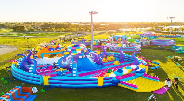 The World’s Largest Bounce House Is Heading To Louisiana This Spring