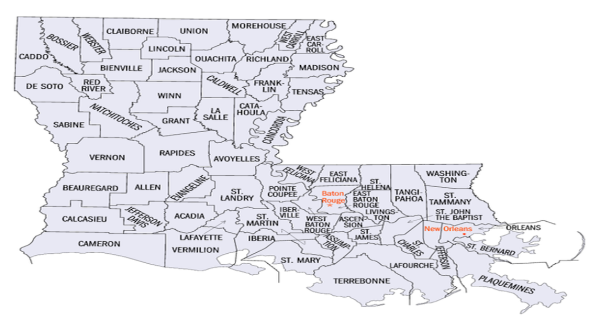 Did You Know Why Louisiana Uses Parishes Instead Of Counties?