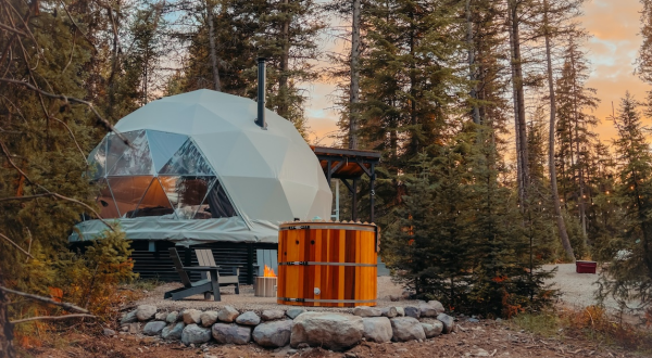 BaseGlamp Is A Glorious Getaway In Whitefish, Montana, That’s Anything But Roughing It