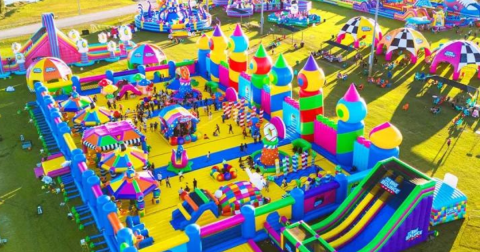 The World’s Largest Bounce House Is Heading To Virginia This Summer